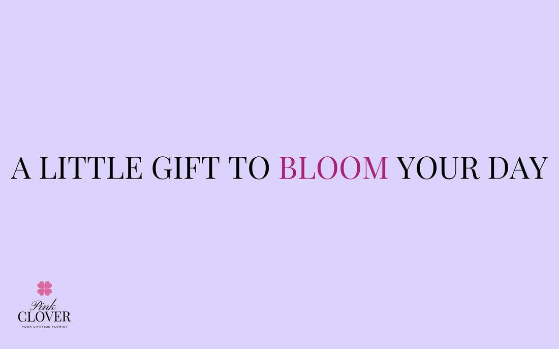 Pink Clover Gift Card - red and pink floral arrangement delivery in Los Angeles by Pink Clover