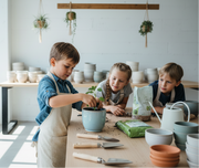 Plant-a-pot Workshop - fresh plant delivery in Los Angeles by Pink Clover