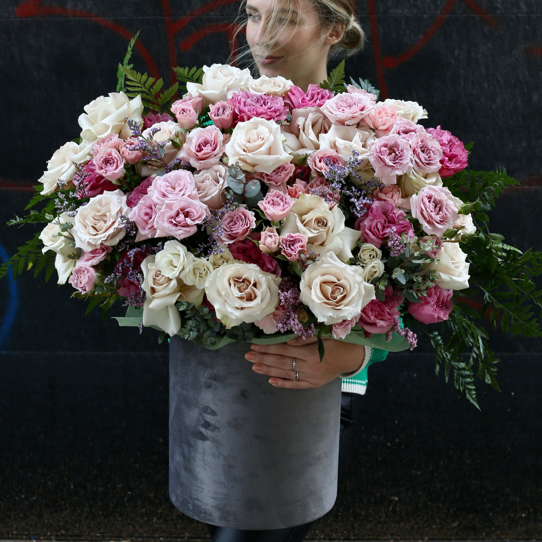 Rosy Garden roses garden roses same-day delivery Honolulu