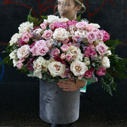 Rosy Garden roses garden roses same-day delivery Honolulu