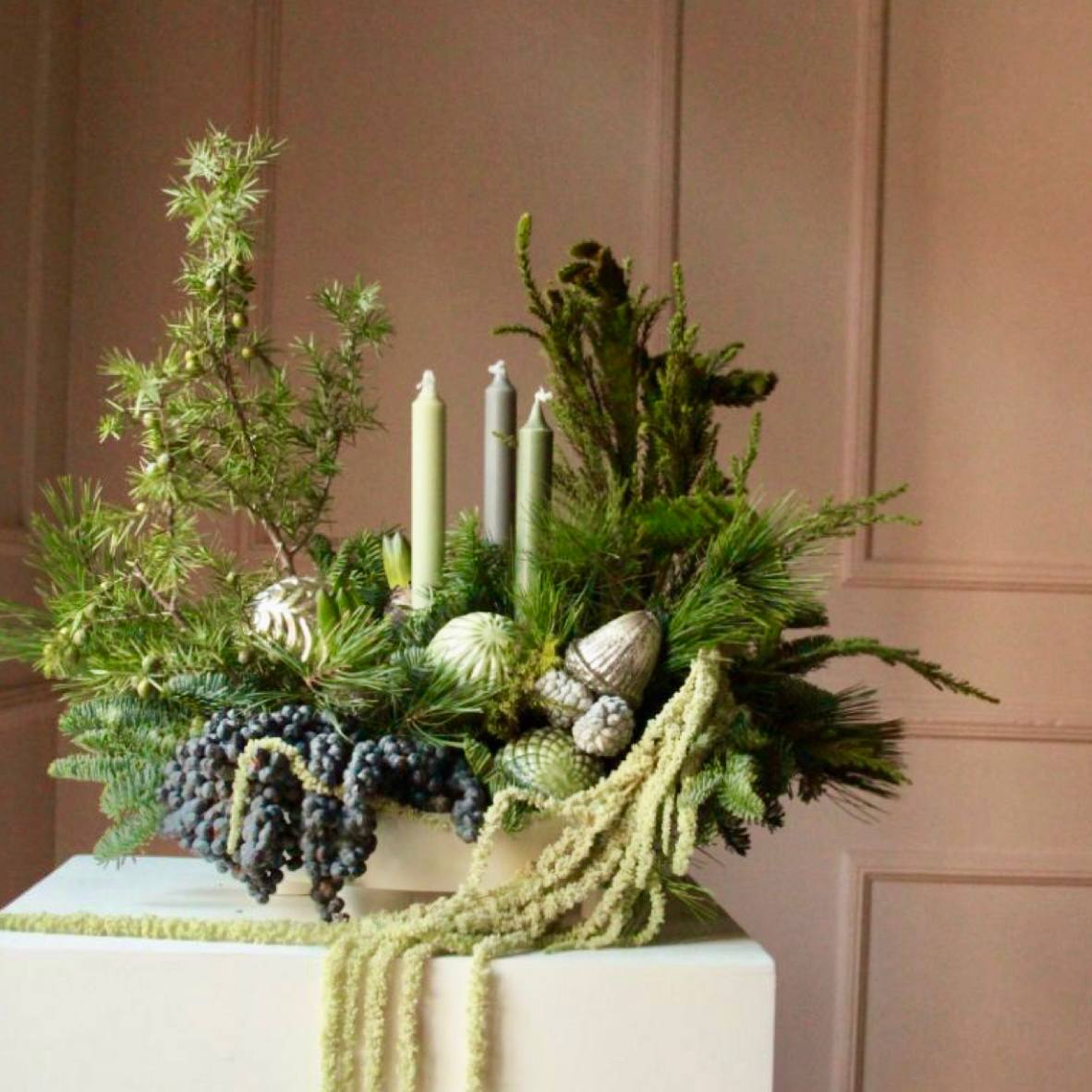 Sage Forest Christmas Centerpiece - Ventura County