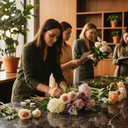 Seasonal Workshop Ticket - fresh floral arrangement delivery in Los Angeles by Pink Clover
