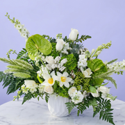 Spring Air - white bouquet delivery in Los Angeles by Pink Clover