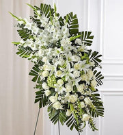 Sympathy spray - premium fresh funeral spray same-day delivery Los Angeles