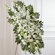 Sympathy spray bouquet same-day delivery San Francisco