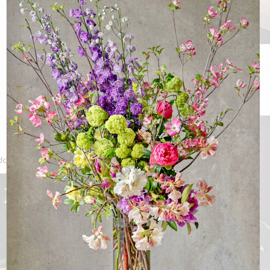 Tall Garden Spring Statement Arrangement - Ventura County
