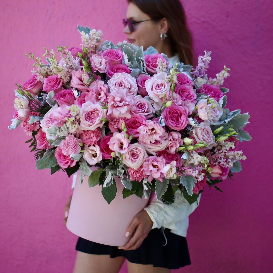 Chantelle roses hydrangeas same-day delivery San Francisco