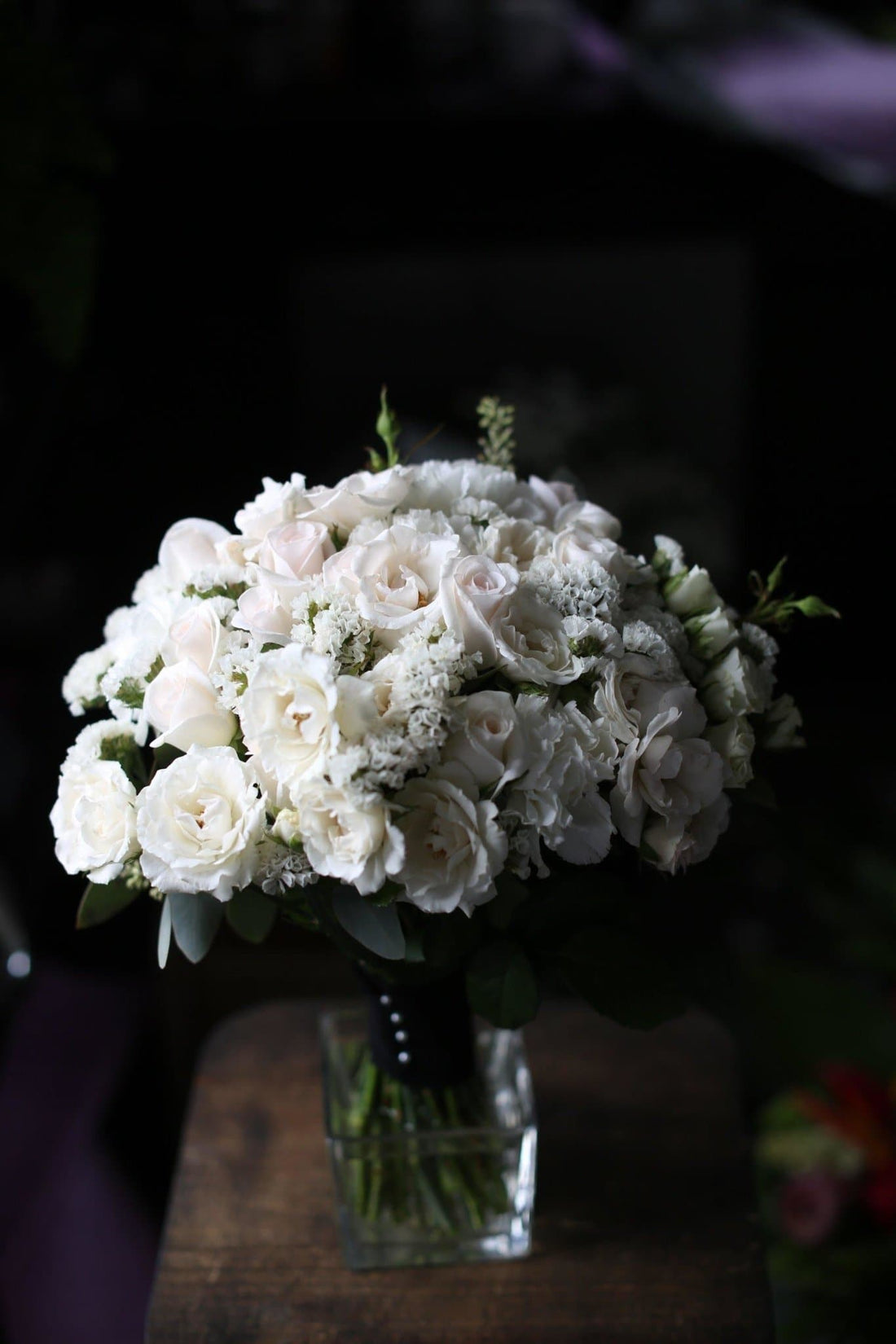Ruby - premium white bouquet same-day delivery Los Angeles