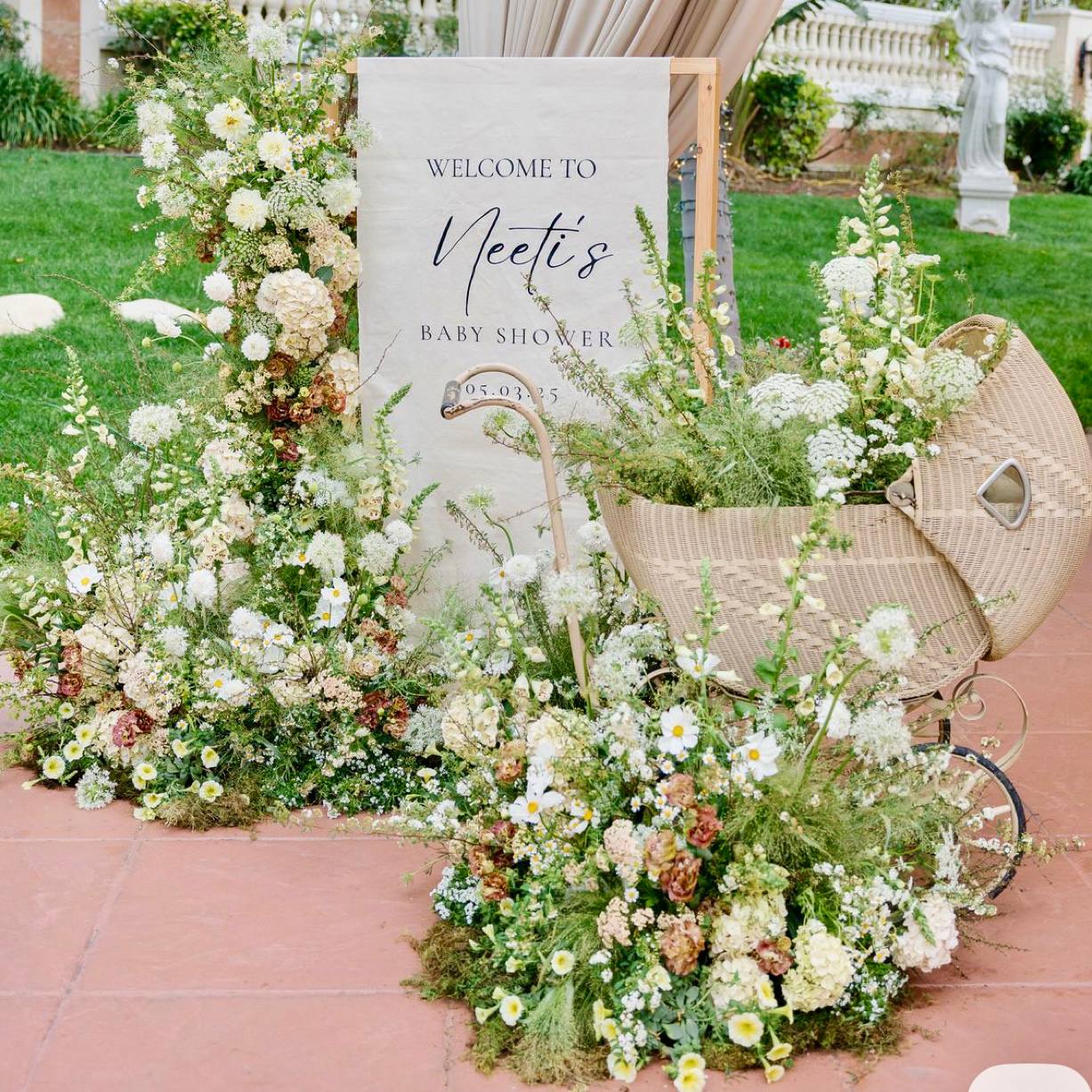 Wildflower Welcome Garden with Bassinet - Ventura County
