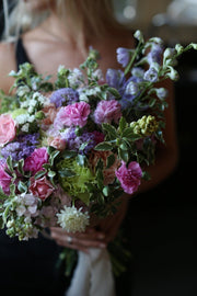 Cristal styled in setting - luxury bouquet Los Angeles florist