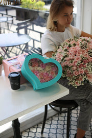 My Heart photo 7 - white and orange flower box Pink Clover Los Angeles