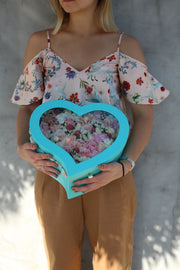 My Heart photo 6 - white and orange flower box Pink Clover Los Angeles