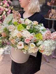 Gifita close-up detail - fresh floral arrangement from Pink Clover LA