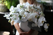 Nella close-up detail - fresh floral arrangement from Pink Clover LA